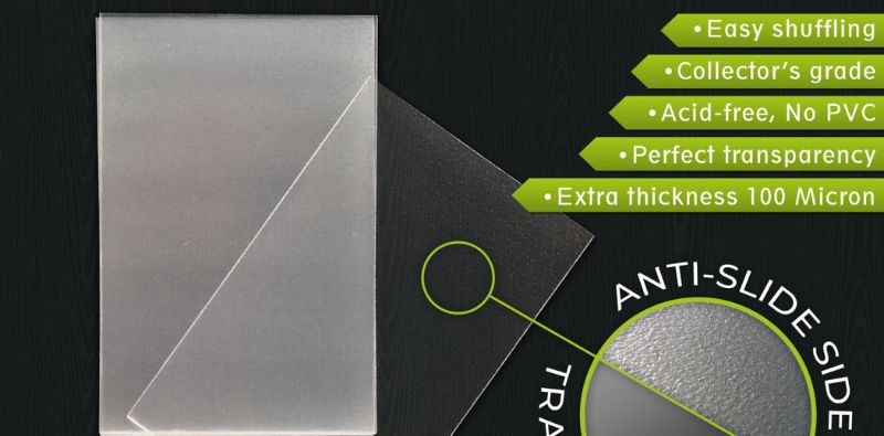 characteristics of Green Stuff World card protectors